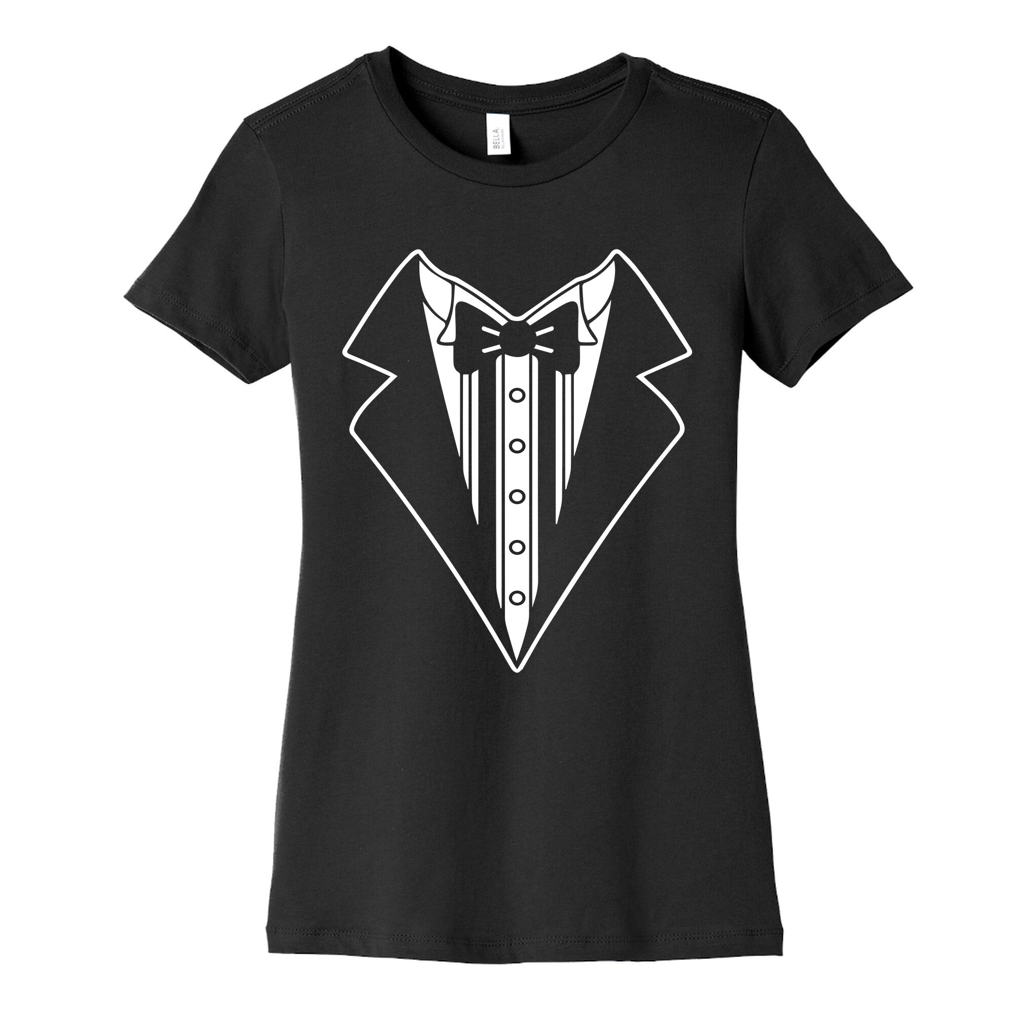 Tuxedo T Shirt Womens Cotton Tee