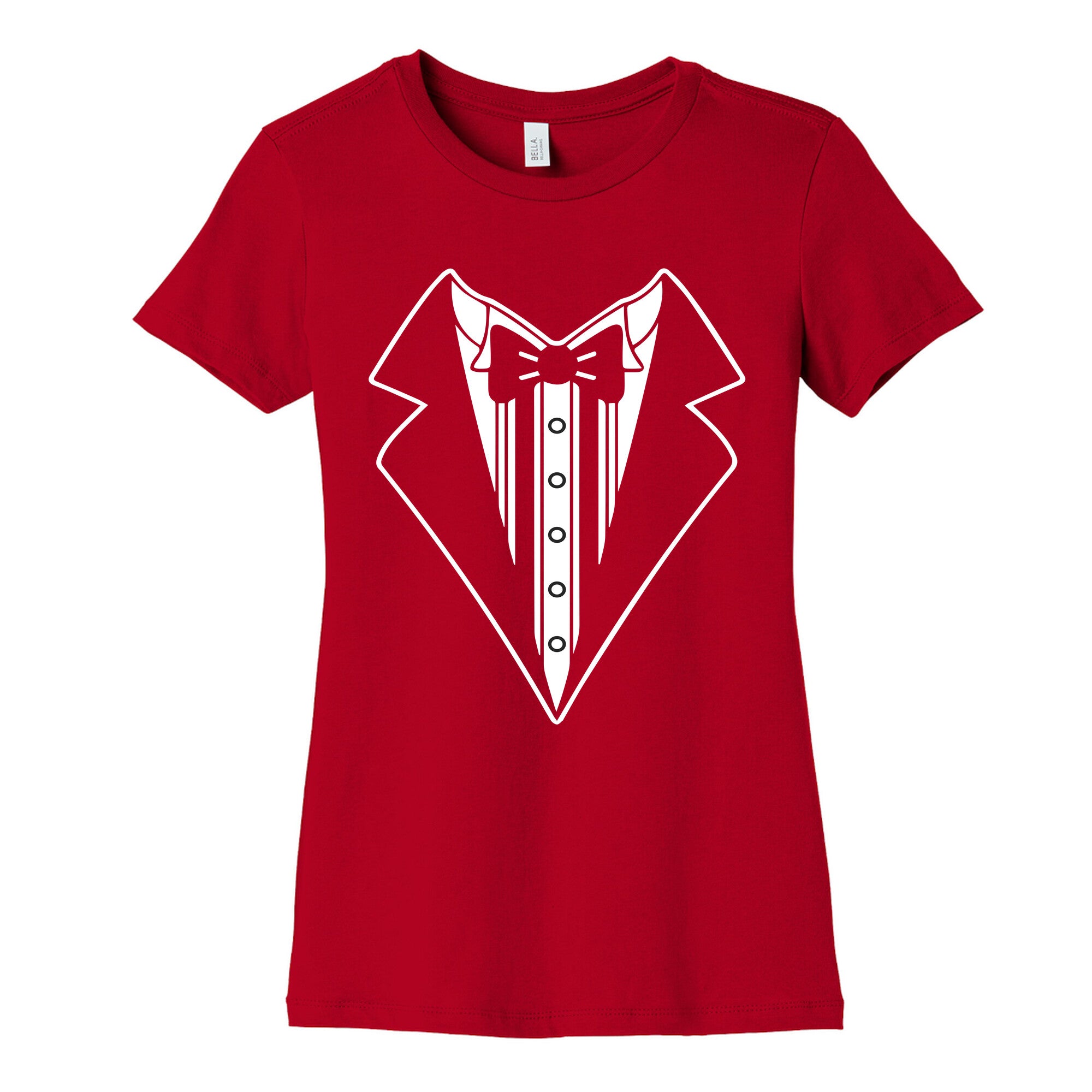 Tuxedo T Shirt Womens Cotton Tee