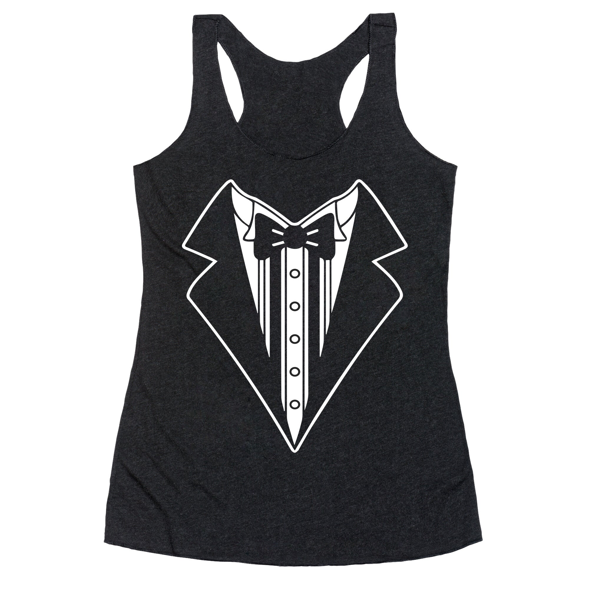 Tuxedo T Shirt Racerback Tank