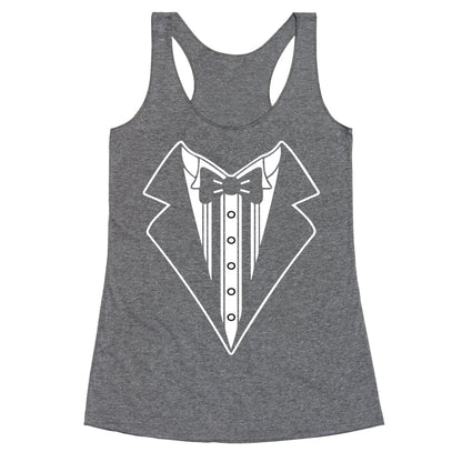 Tuxedo T Shirt Racerback Tank