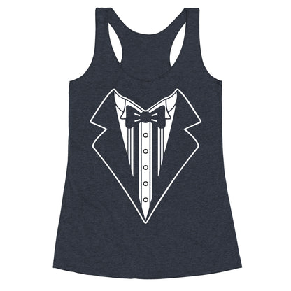 Tuxedo T Shirt Racerback Tank