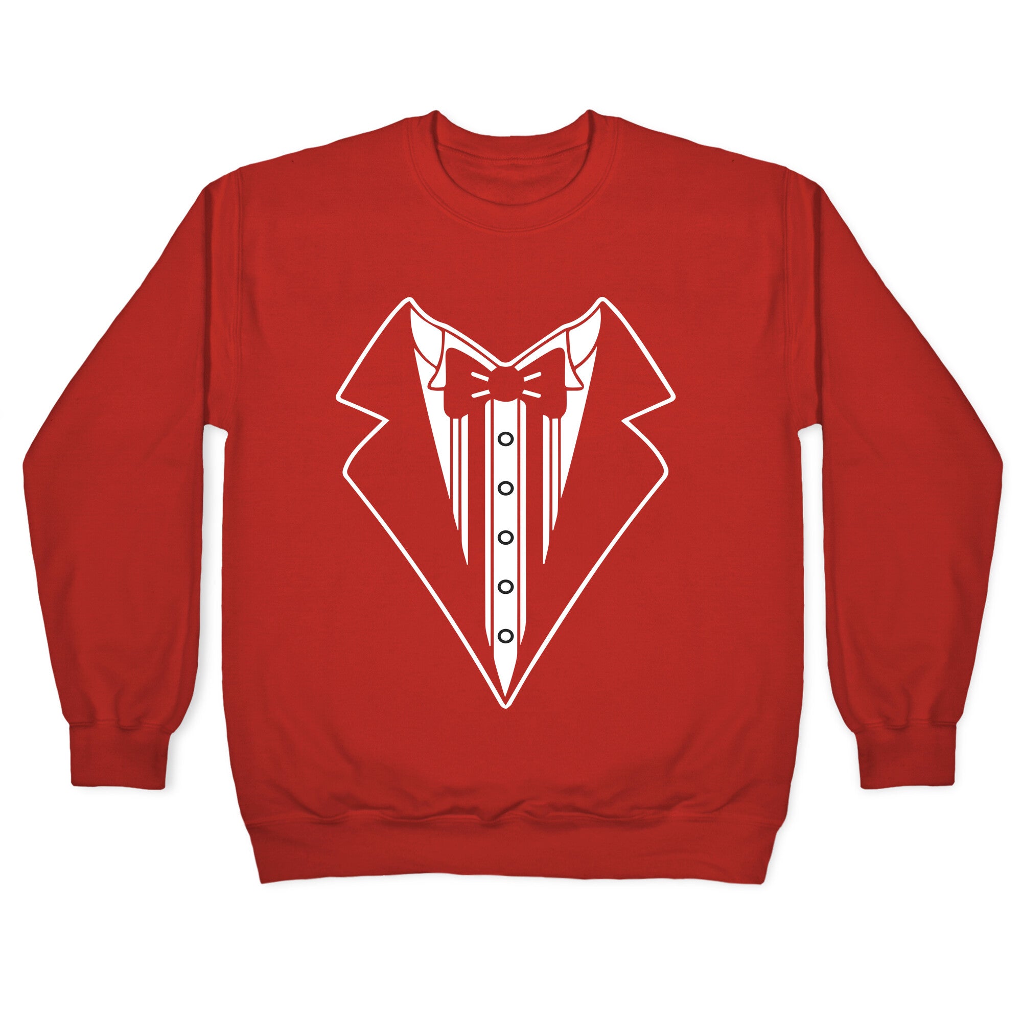 Tuxedo T Shirt Crewneck Sweatshirt