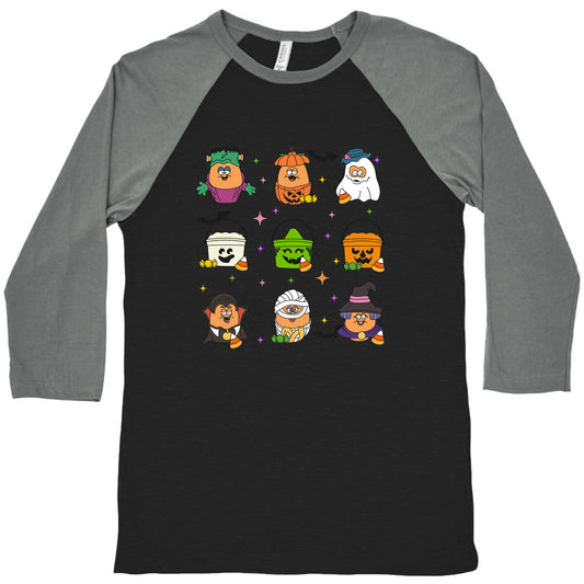 Spooky Nuggets Baseball Tee