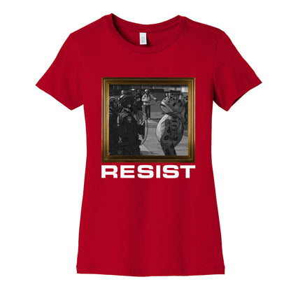 Portland Protest Frog Womens Cotton Tee