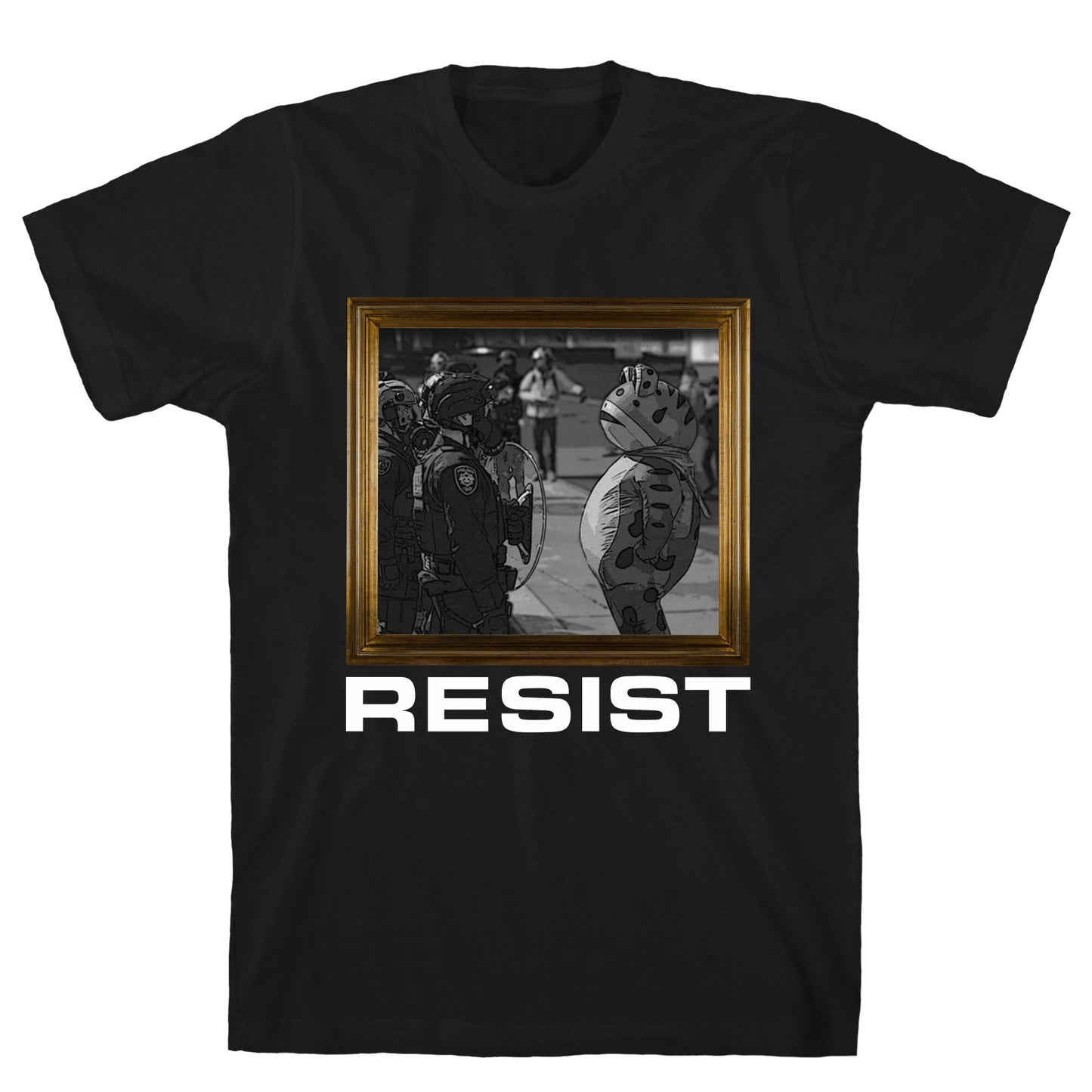 Portland Protest Frog T-Shirt