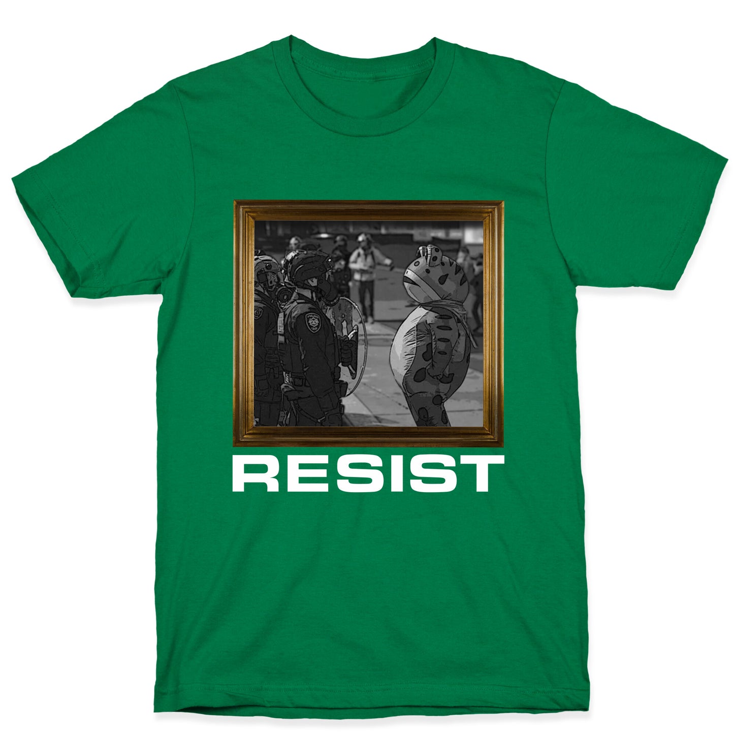 Portland Protest Frog T-Shirt