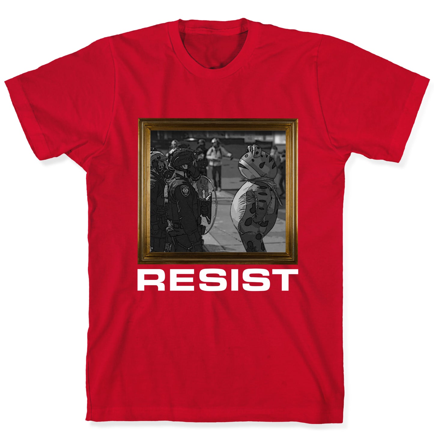Portland Protest Frog T-Shirt