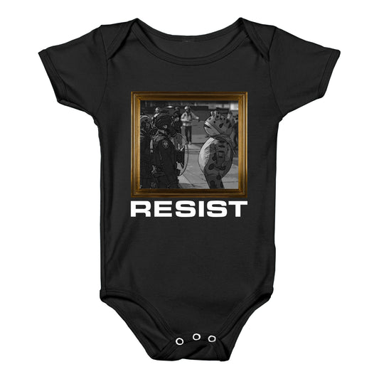 Portland Protest Frog Baby One-Piece