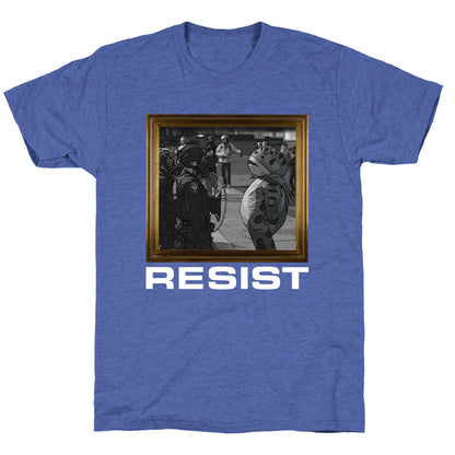 Portland Protest Frog Unisex Triblend Tee