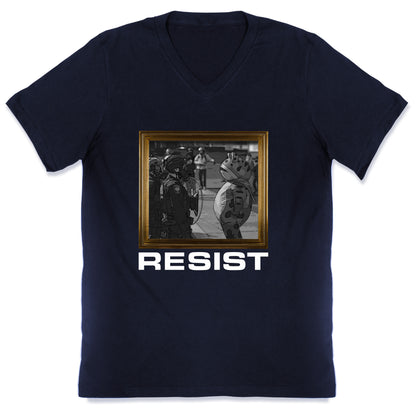 Portland Protest Frog V-Neck