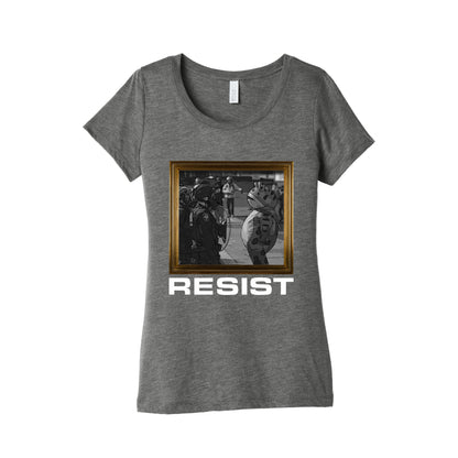 Portland Protest Frog Womens Triblend Tee