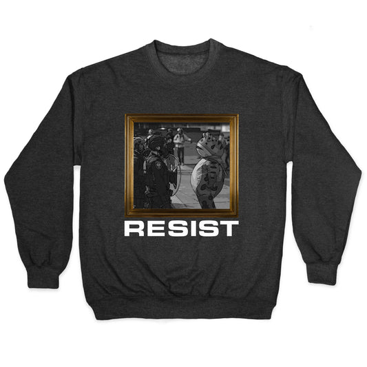 Portland Protest Frog Crewneck Sweatshirt