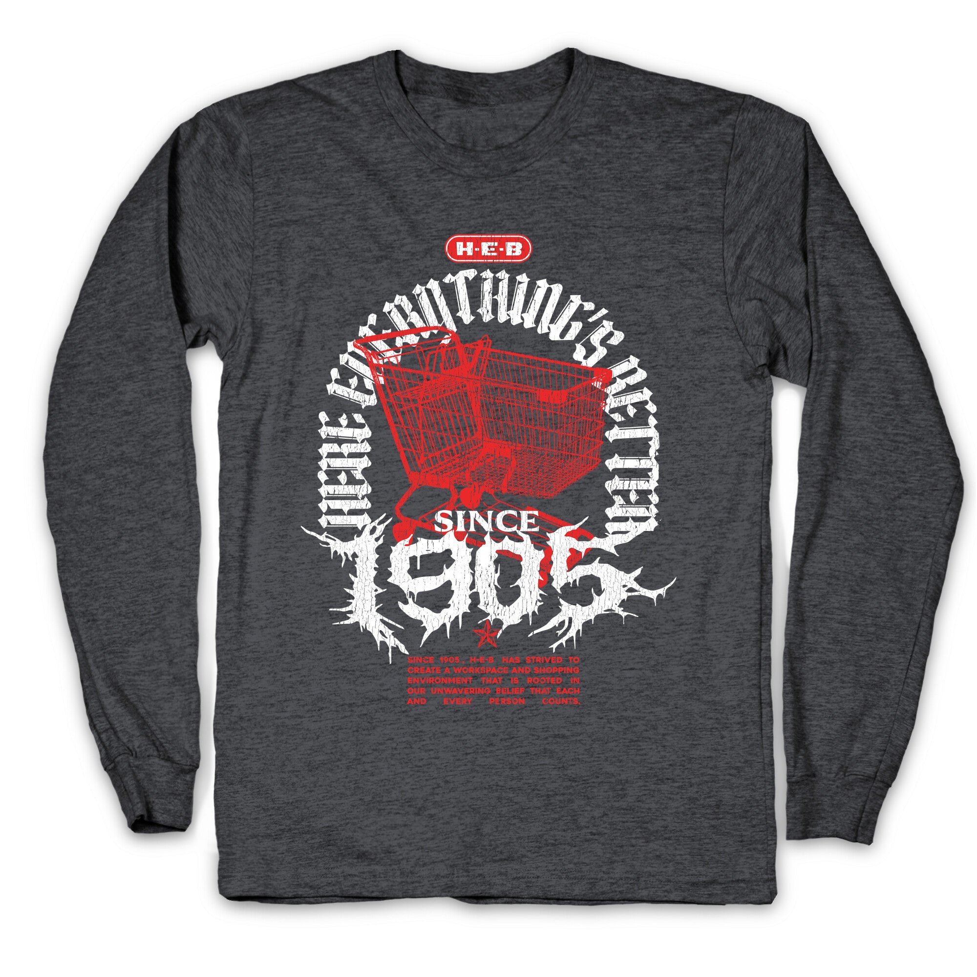 H-E-B Metal Shirt Longsleeve Tee