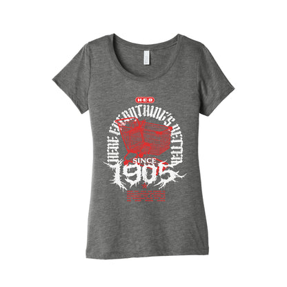 H-E-B Metal Shirt Womens Triblend Tee
