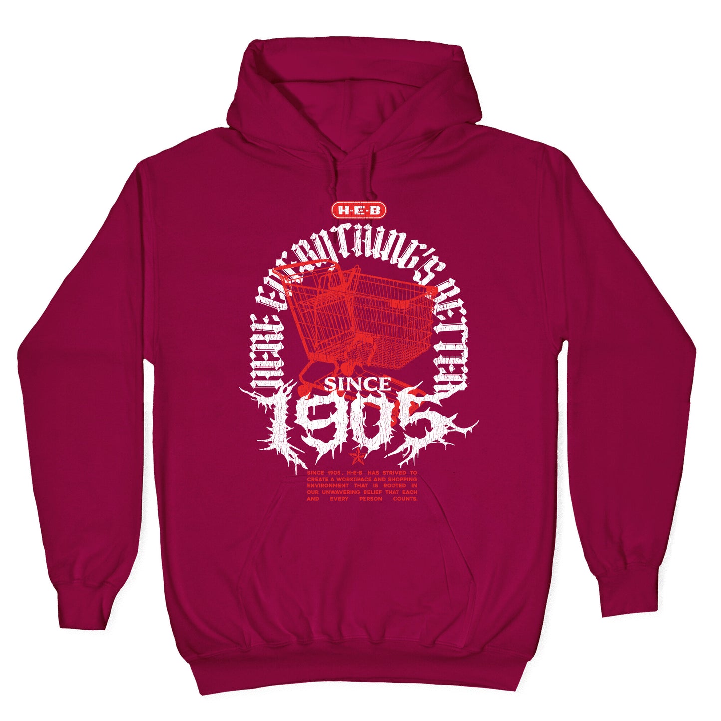H-E-B Metal Shirt Hoodie