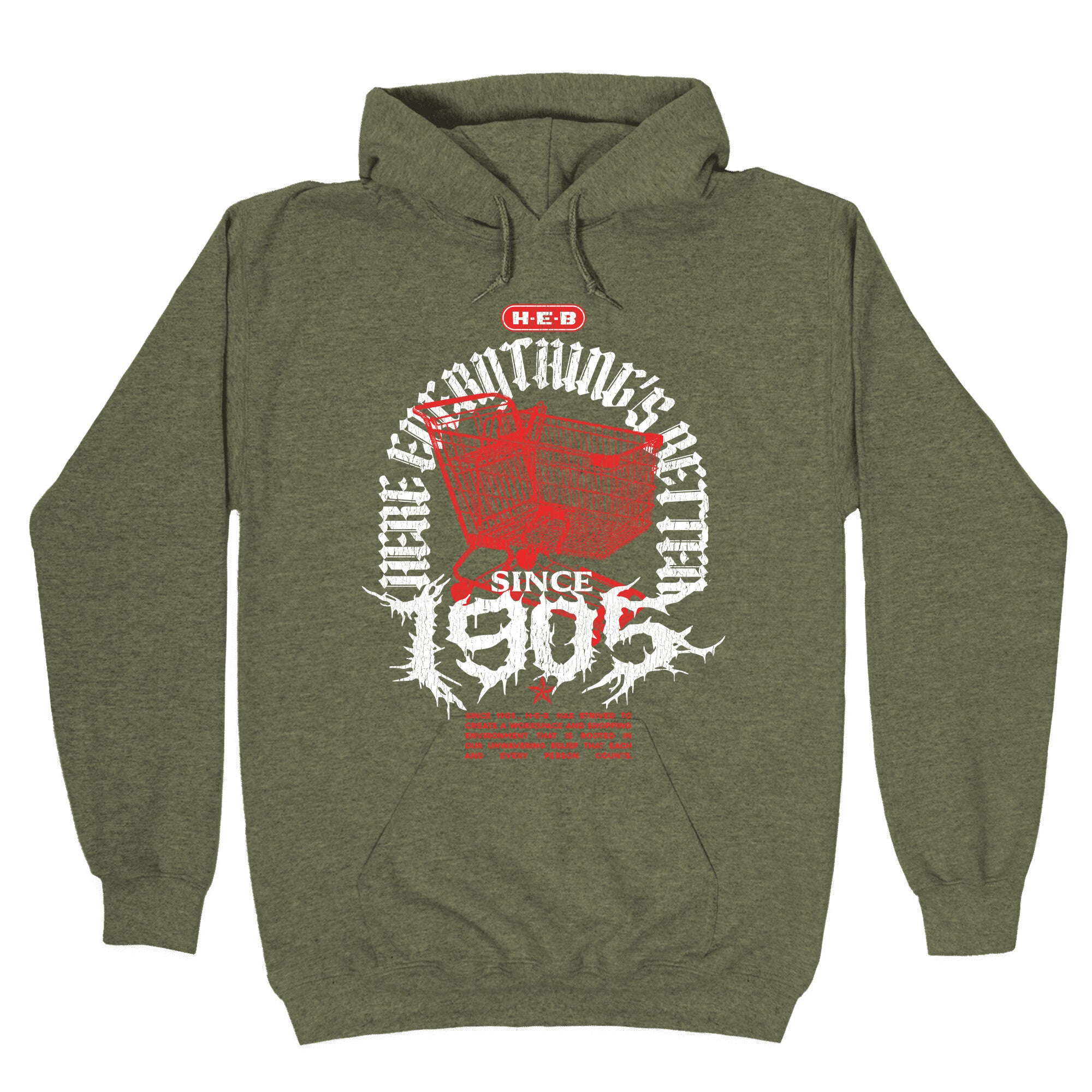 H-E-B Metal Shirt Hoodie
