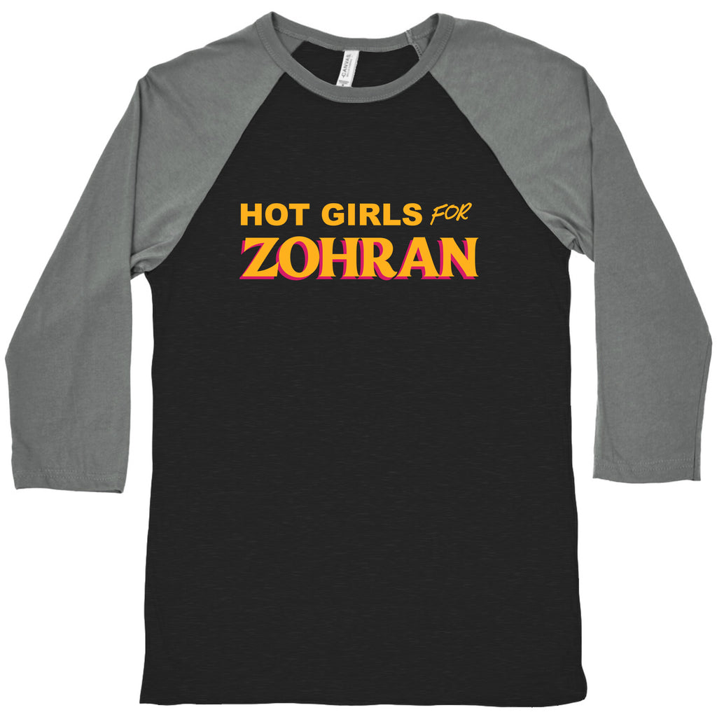 Hot Girls for  Zohran Baseball Tee