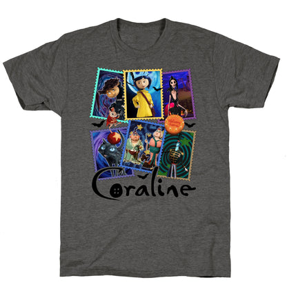 Coraline Shirt Unisex Triblend Tee
