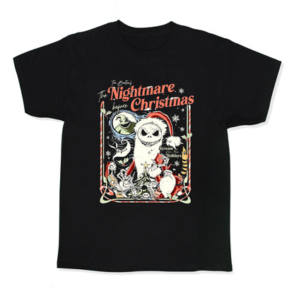 Nightmare Before Christmas Vintage Kids Tee