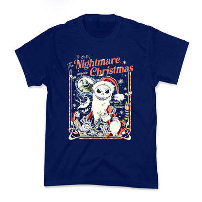 Nightmare Before Christmas Vintage Kids Tee