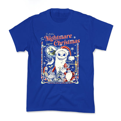 Nightmare Before Christmas Vintage Kids Tee
