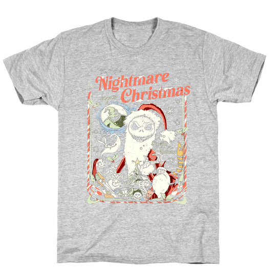 Nightmare Before Christmas Vintage T-Shirt