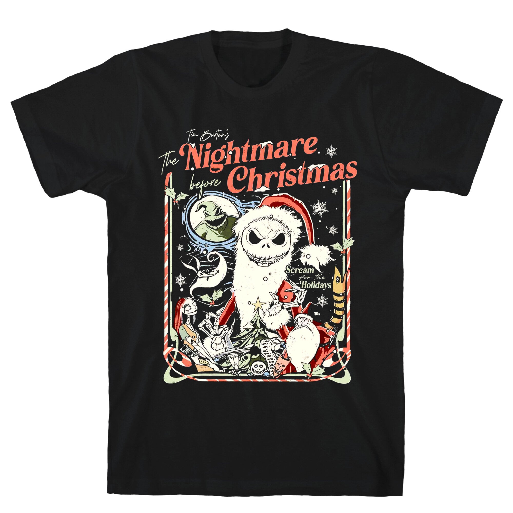 Nightmare Before Christmas Vintage T-Shirt – LookHUMAN