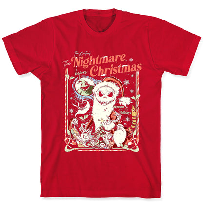 Nightmare Before Christmas Vintage T-Shirt