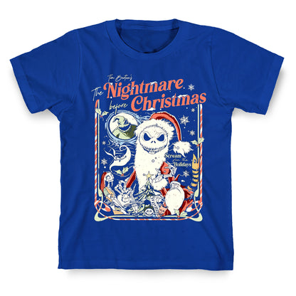 Nightmare Before Christmas Vintage T-Shirt