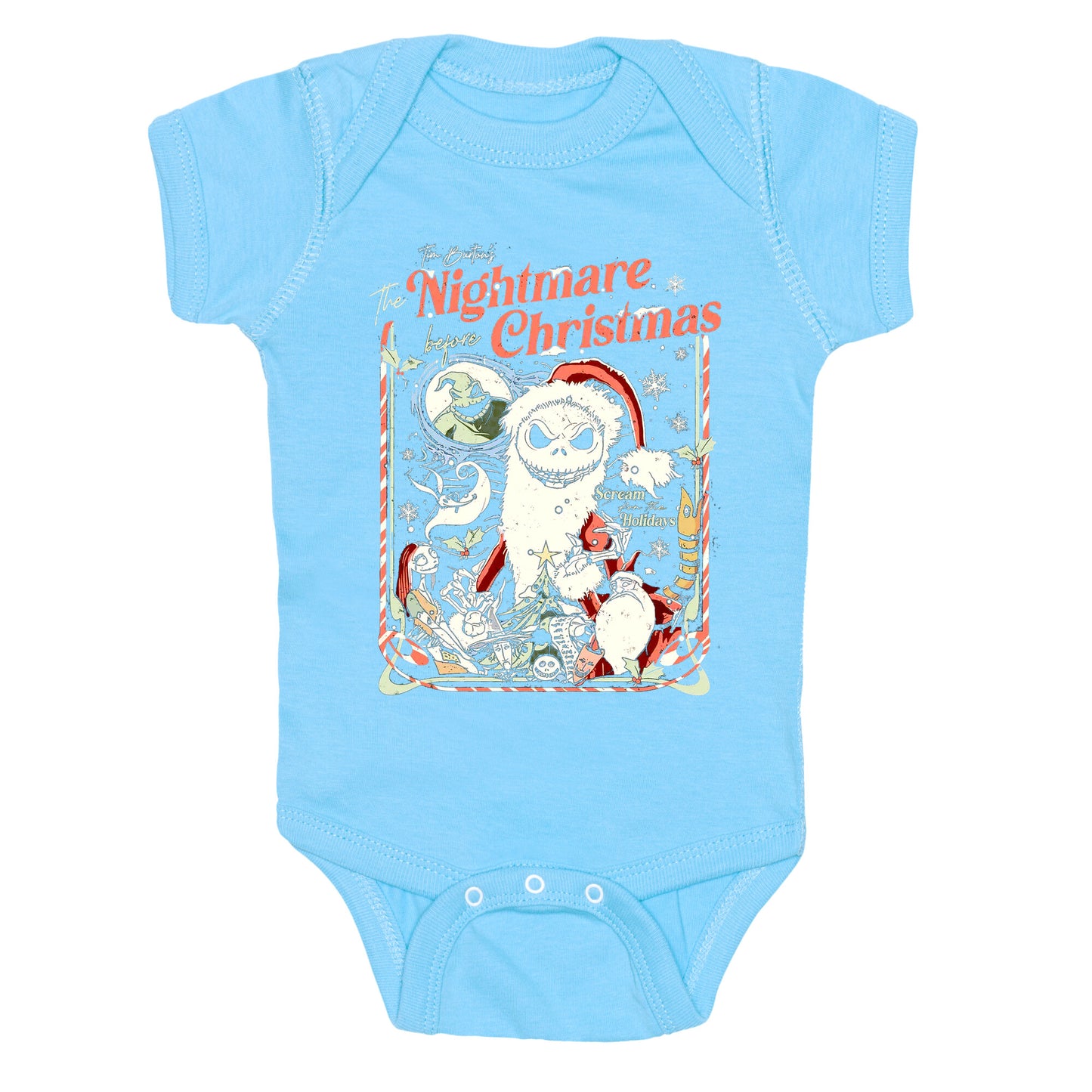 Nightmare Before Christmas Vintage Baby One-Piece