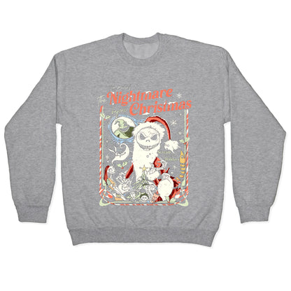 Nightmare Before Christmas Vintage Crewneck Sweatshirt