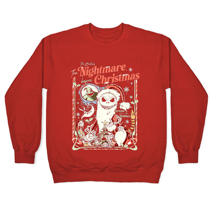 Nightmare Before Christmas Vintage Crewneck Sweatshirt