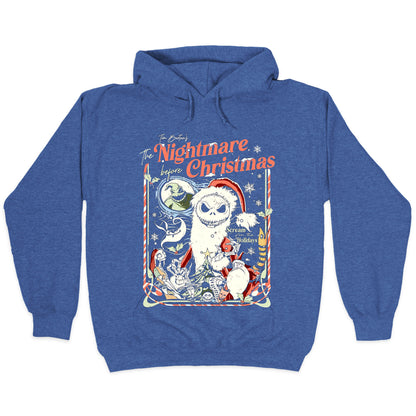 Nightmare Before Christmas Vintage Hoodie