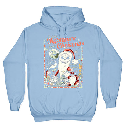 Nightmare Before Christmas Vintage Hoodie