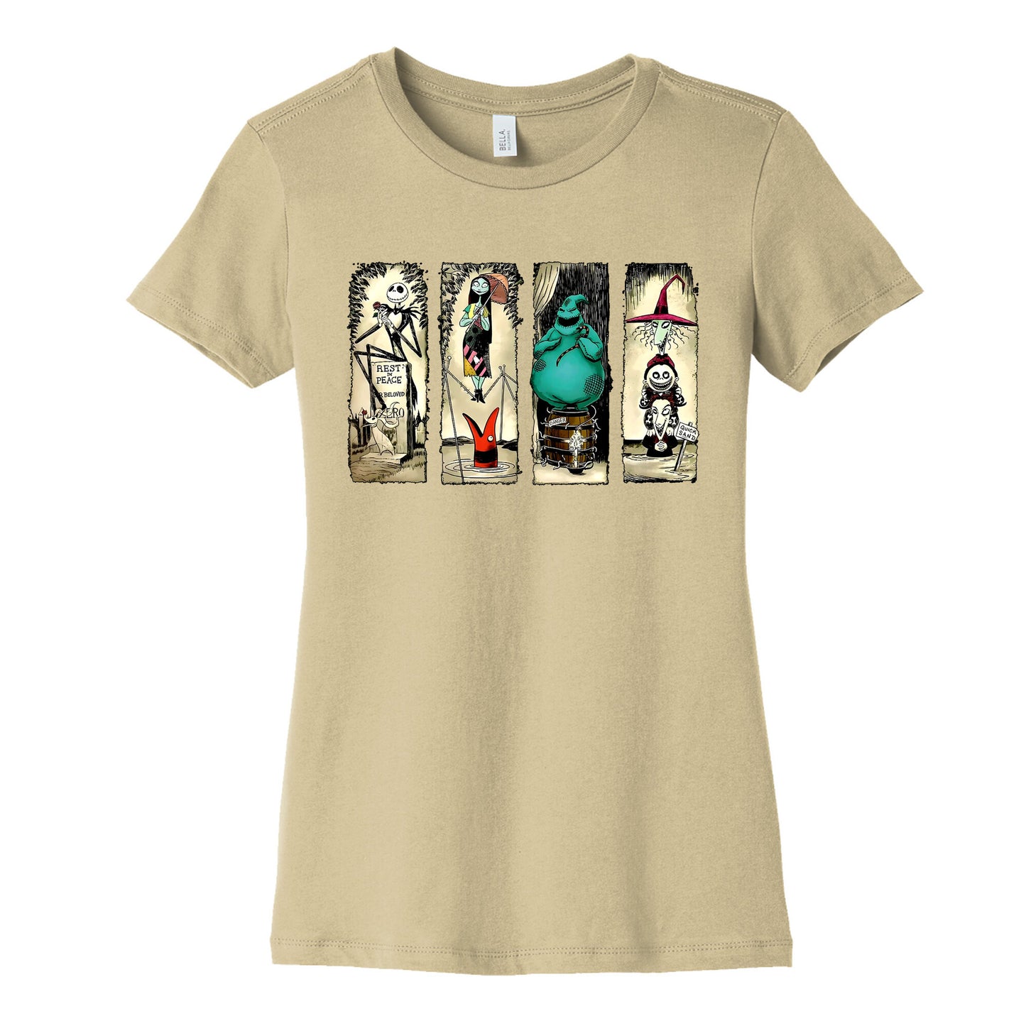 Nightmare Before Christmas Womens Cotton Tee
