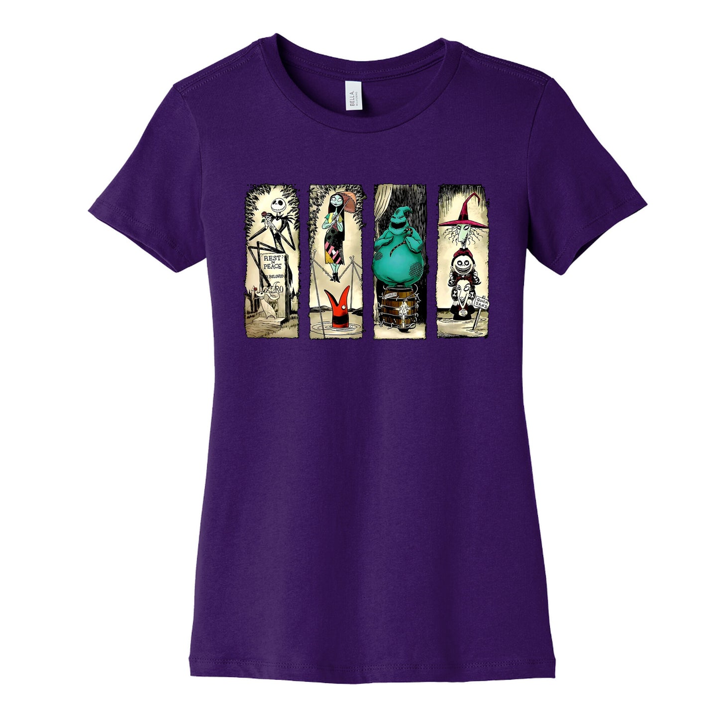Nightmare Before Christmas Womens Cotton Tee