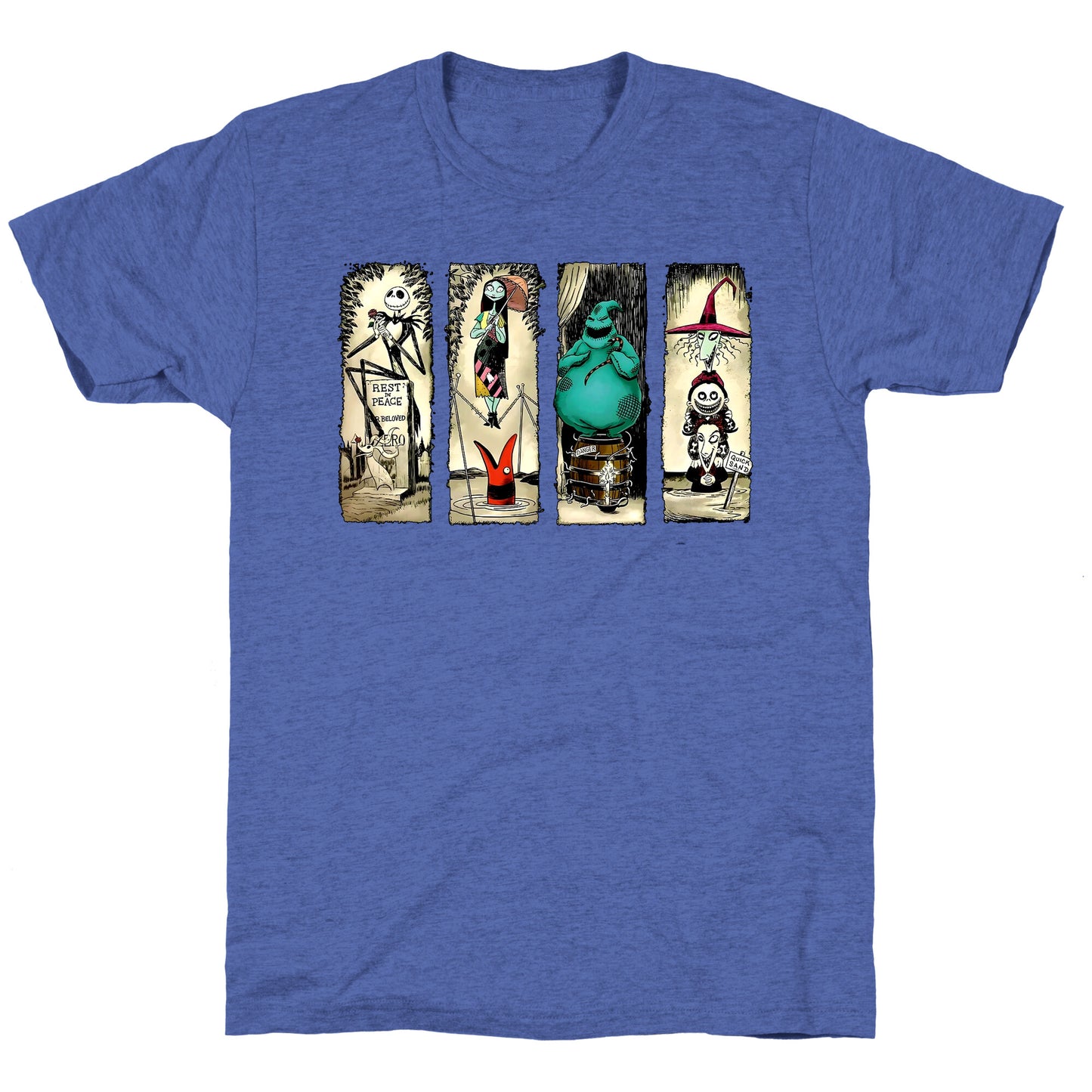 Nightmare Before Christmas Unisex Triblend Tee