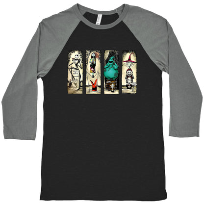 Nightmare Before Christmas Baseball Tee