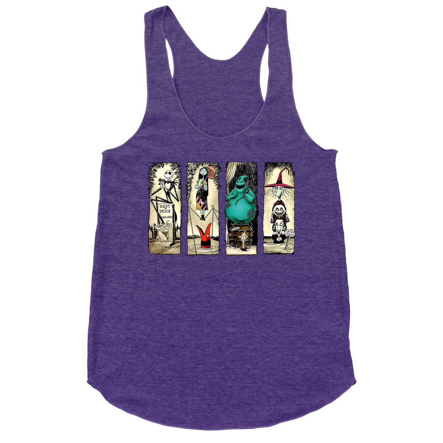 Nightmare Before Christmas Racerback Tank
