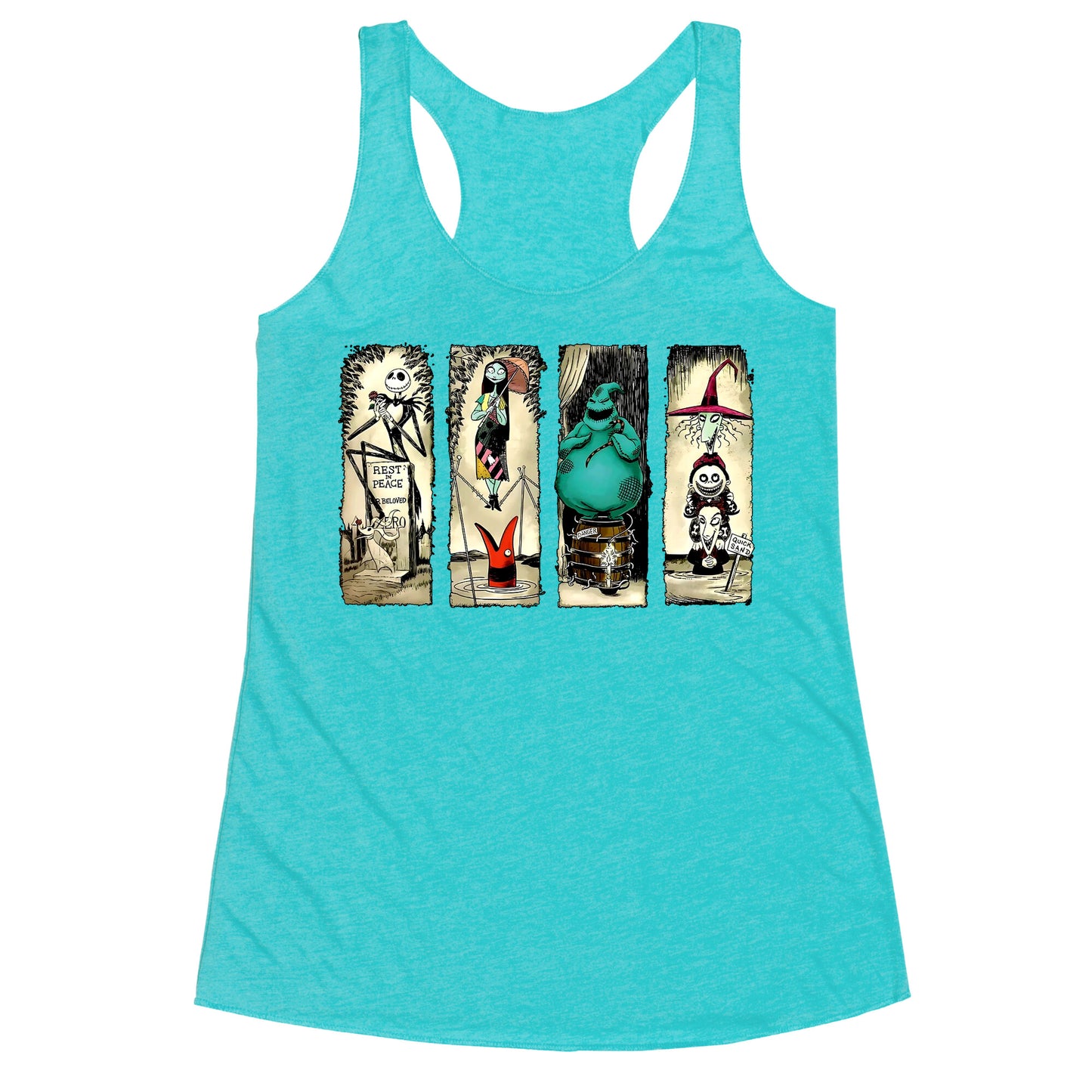 Nightmare Before Christmas Racerback Tank