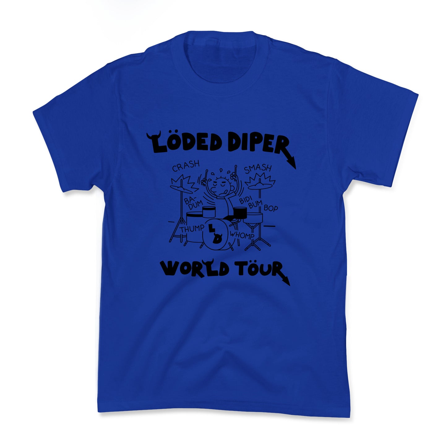 Loded Diper World Tour Kids Tee
