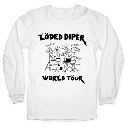 Loded Diper World Tour Longsleeve Tee