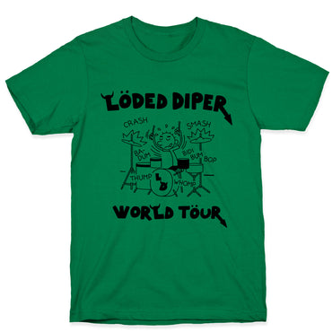 Loded Diper World Tour T-Shirt