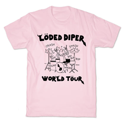Loded Diper World Tour T-Shirt