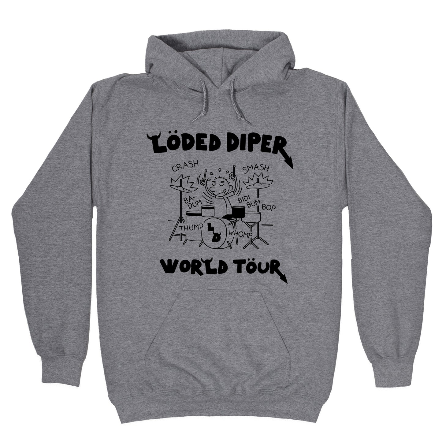 Loded Diper World Tour Hoodie