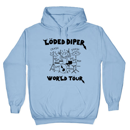 Loded Diper World Tour Hoodie