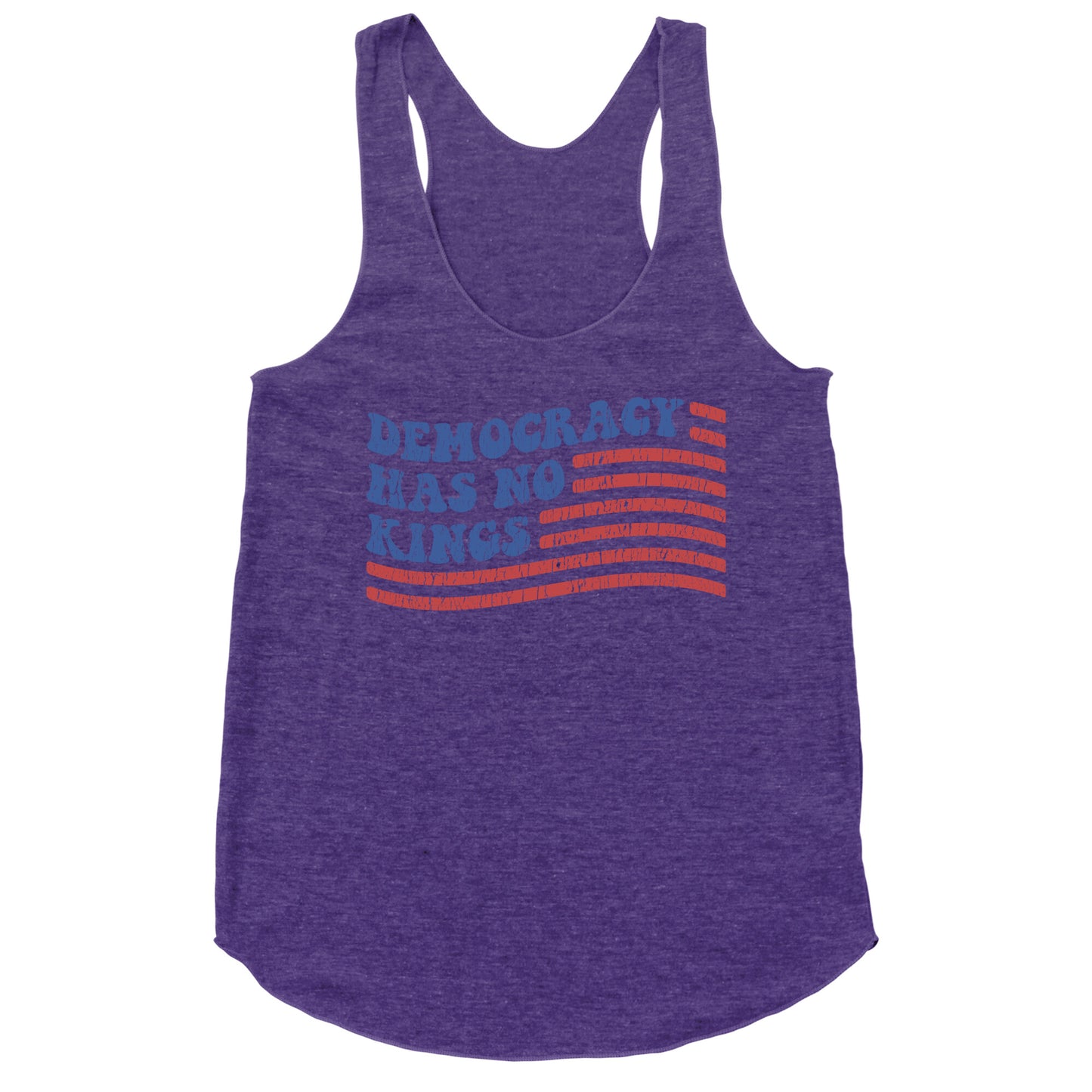 Democracy Has No Kings Racerback Tank