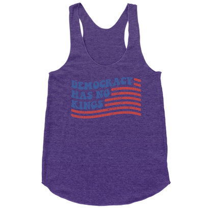 Democracy Has No Kings Racerback Tank