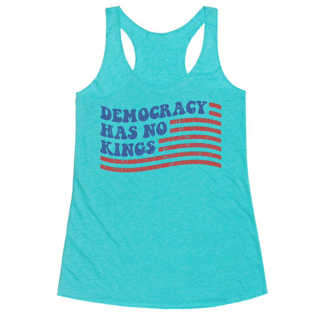 Democracy Has No Kings Racerback Tank