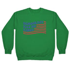 Democracy Has No Kings Crewneck Sweatshirt